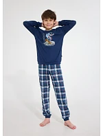 Pyžamo Young Boy délka rukávů model 22281782 - Cornette Pyžamo Young Boy délka rukávů model 22281782 - Cornette