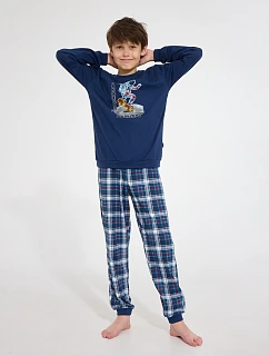 Pyžamo Young Boy  délka rukávů model 22281782 - Cornette