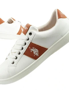 U.S. Polo model 22115567 boty tenisky pánské tenisky módní bílé pohodlné