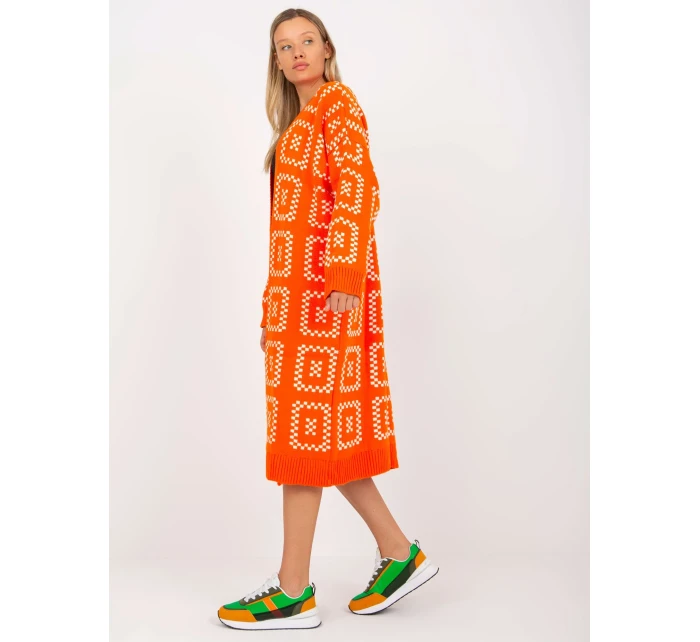 Dámský svetr LC SW 0296 oranžový