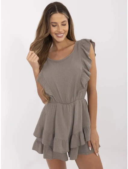 Kombinezon MI KO model 21151224 ciemny bezowy - FPrice