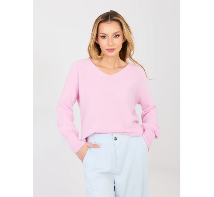 Jumper MI SW 2201.16P světle růžový Jumper MI SW 2201.16P světle růžový