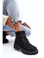 Dámské zateplené boty Black Cross Jeans Dámské zateplené boty Black Cross Jeans