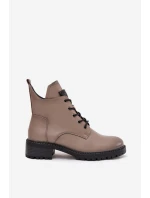 Dámské kotníkové boty na podpatku Vinceza – šedé Dámské kotníkové boty na podpatku Vinceza – šedé