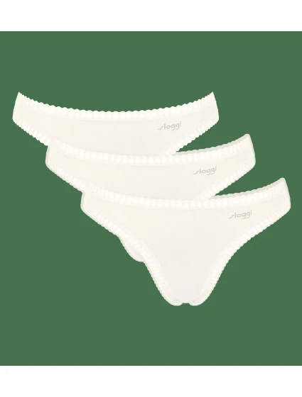 sloggi GO Crush String C3P - WHITE - SLOGGI WHITE - SLOGGI