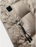 Béžová prošívaná zimní bunda model 21248187 - S'WEST