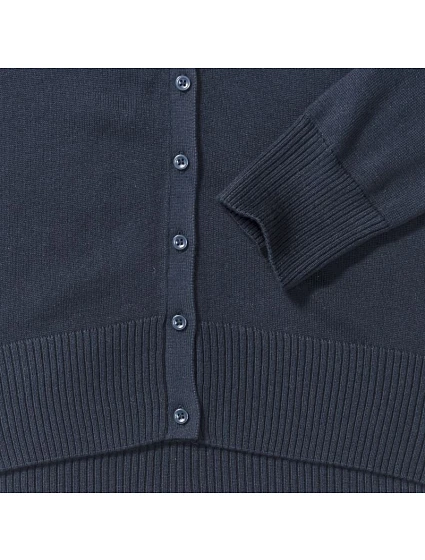 Dámský pletený cardigan s výstřihem do V 11. charcoal marl model 22475052 - Russell Athletic Dámský pletený cardigan s výstřihem do V 11. charcoal marl model 22475052 - Russell Athletic