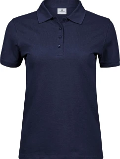 TJ Dámské piqué polo z těžké bavlny 18. navy model 22497364 - Tee Jays