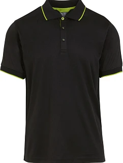 Regatta TRS 264 Piqué polo "Navigate" 36.S264 black/lime green