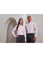 PR 338 Oxford pruhovaná halenka s dlouhým rukávem  blue model 22483473 - Premier