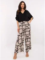 Kalhoty D73771M62237G beige Kalhoty D73771M62237G beige