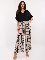 Kalhoty D73771M62237G beige