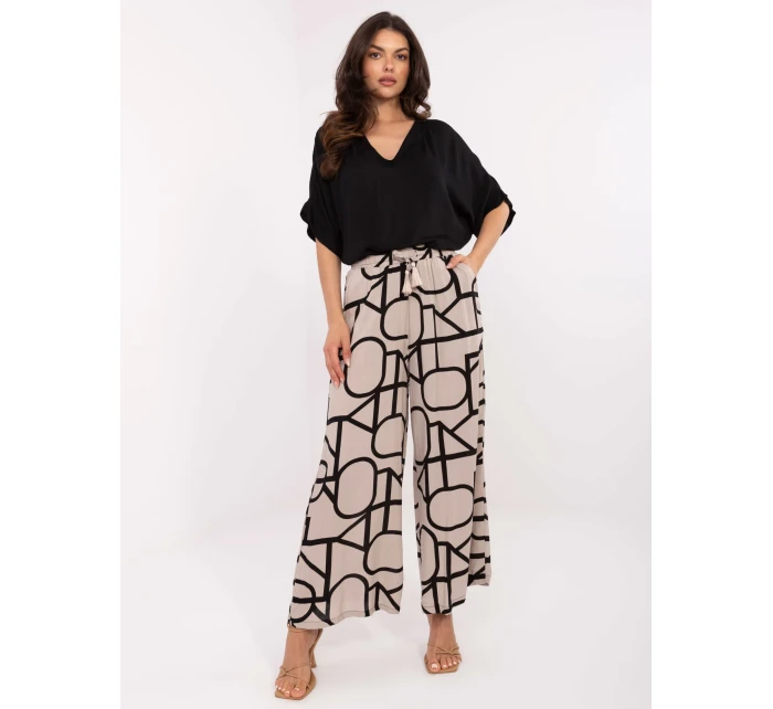 Kalhoty D73771M62237G beige Kalhoty D73771M62237G beige