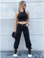 Dámské padákové kalhoty ADVENTURE černé UY1640 Dámské padákové kalhoty ADVENTURE černé UY1640