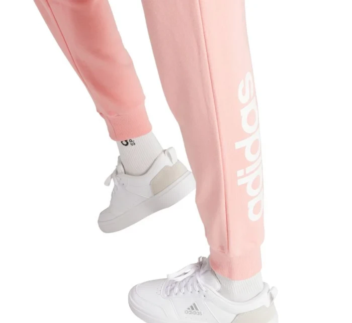 Kalhoty Linear French Terry Cuffed W model 20602981 dámské - ADIDAS Kalhoty Linear French Terry Cuffed W model 20602981 dámské - ADIDAS