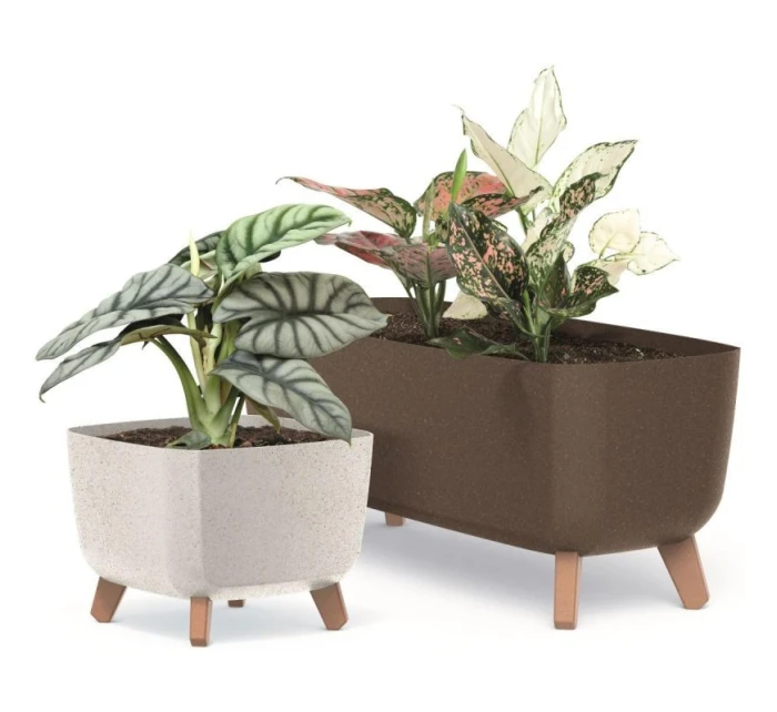 GRACIA SQUARE ECO WOOD 39x39CM KÁVOVÁ MÍSA