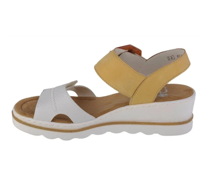 Rieker Sandály 67476-69 white 39 Rieker Sandály 67476-69 white 39