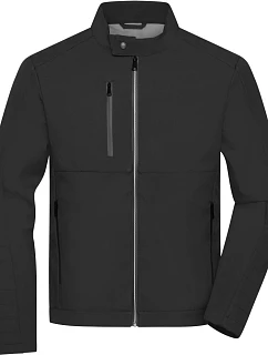 Daiber JN 1316 Pánská 2-vrstvá softshellová bunda 02.1316 black