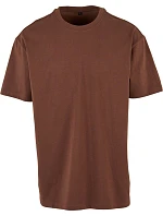 Build your Brand BY 102 Oversize tričko z těžké bavlny 56.0102 chocolate brown Build your Brand BY 102 Oversize tričko z těžké bavlny 56.0102 chocolate brown