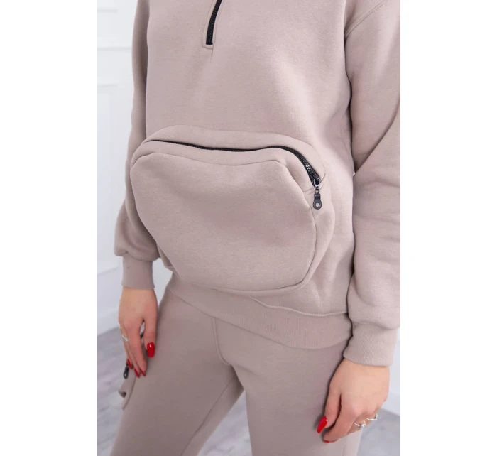 Izolační sada s ozdobnou kapsou béžová Izolační sada s ozdobnou kapsou béžová