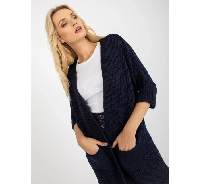 Dámský svetr LO SW LK  tmavě modrý model 17714520 - FPrice