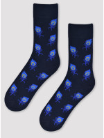 NOVITI Ponožky SB002-U-11 Navy Blue