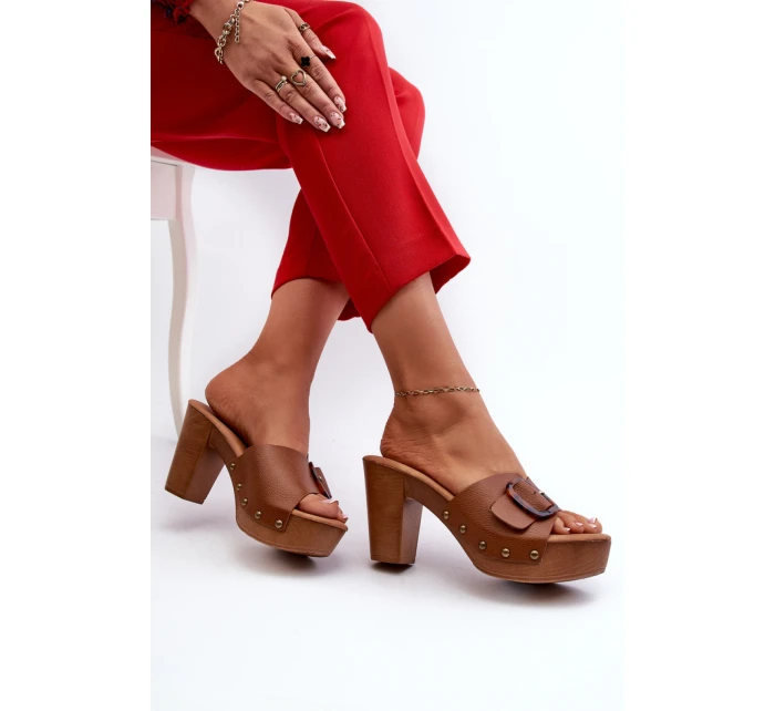 Pantofle model 215686 Step in style Pantofle model 215686 Step in style