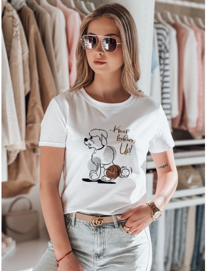 Dámské tričko s bílé Dstreet model 21984251 - FashionStreet