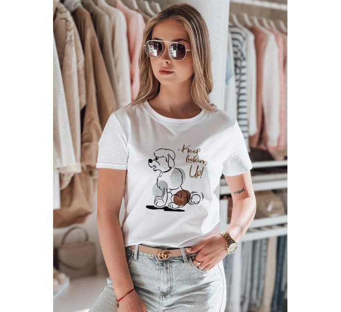Dámské tričko s bílé Dstreet model 21984251 - FashionStreet