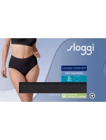 sloggi Double Comfort T Maxi 2P - BLACK - SLOGGI BLACK - SLOGGI