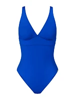 Dámské jednodílné plavky Summer Twist OP 02 - BLUE - modré 7446 - TRIUMPH