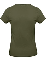 B&C #E190 /women Dámské tričko z těžké bavlny 01.004T urban khaki B&C #E190 /women Dámské tričko z těžké bavlny 01.004T urban khaki
