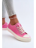 Nízké dámské tenisky Big Star model 21654830 Růžové - Big Star Shoes Nízké dámské tenisky Big Star model 21654830 Růžové - Big Star Shoes