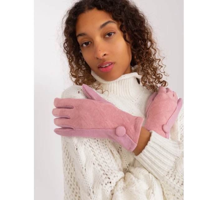 Rukavice AT RK 239501.10 světle růžová