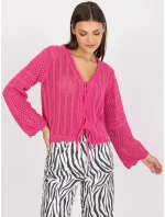 Sweter LC SW model 21091659 ciemny różowy - FPrice