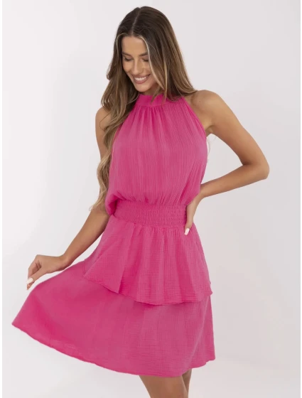 Sukienka MI SK model 21151288 fuksjowy - FPrice