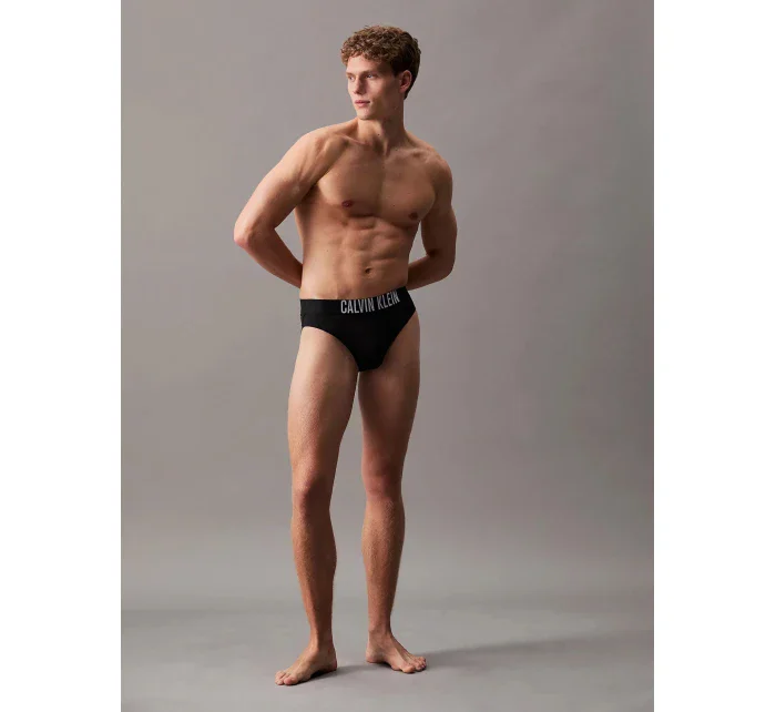 Pánské plavky model 20182846 BEH černé - Calvin Klein