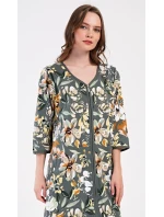 Dámské domácí šaty s tříčtvrtečním rukávem model 21154979 - Vienetta