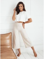Dámské kalhoty  light beige Dstreet model 21972558 - FashionStreet