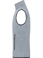 JN Pánská pletená fleecová vesta se stojáčkem 02.0 light grey model 22489664 - Daiber JN Pánská pletená fleecová vesta se stojáčkem 02.0 light grey model 22489664 - Daiber