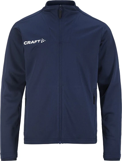 Craft Teamwear Evolve 2.0 Full Zip Jacket Jr Dětská tréninková bunda 82.4763 navy Craft Teamwear Evolve 2.0 Full Zip Jacket Jr Dětská tréninková bunda 82.4763 navy