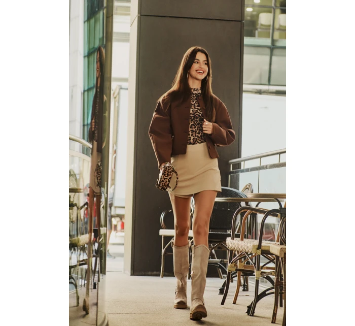 Dámské Semišové Kozačky  Lewski model 21672567 - Zazoo