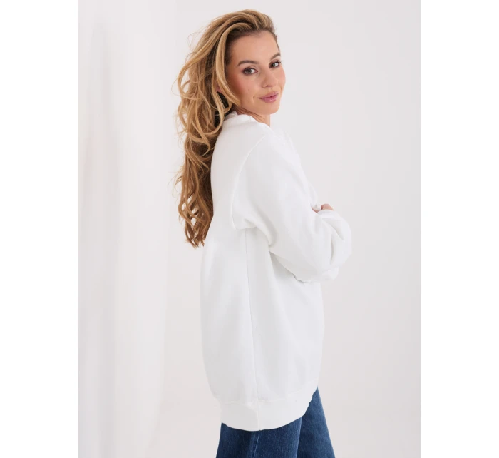 Bluza BL ecru model 21801860 - FPrice Bluza BL ecru model 21801860 - FPrice