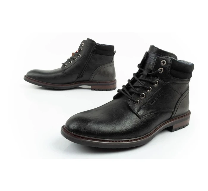 George buty męskie  modne czarne model 21360979 - Wrangler