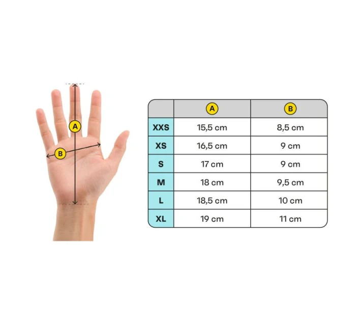Zimní rukavice Meteor Hiemis S černé Zimní rukavice Meteor Hiemis S černé