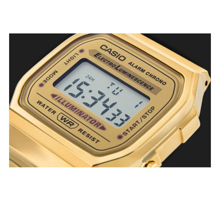 Unisex hodinky CASIO Vintage A168WG-9W + BOX Unisex hodinky CASIO Vintage A168WG-9W + BOX