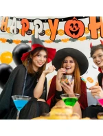 DEKORATIVNÍ SADA HAPPY HALLOWEEN 14 POLOŽEK