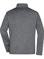 JN Pánská 2vrstvá melanžová softshell bunda 02. dark melange/black model 22530635 - Daiber JN Pánská 2vrstvá melanžová softshell bunda 02. dark melange/black model 22530635 - Daiber