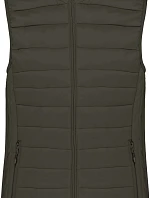 Kariban K 6114 Dámská lehká vesta 20.6114 dark khaki