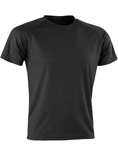 S Sportovní tričko "Aircool" 29. black model 22426638 - Spiro